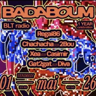 CLUB - BLT RADIO 1 YEAR ANNIVERSARY at Badaboum CLUB - BLT RADIO 1 YEAR ANNIVERSARY at Badaboum