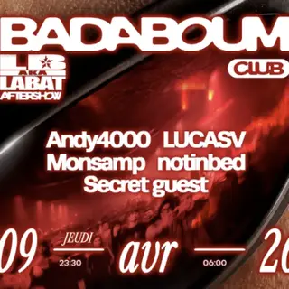 Club — LB aka LABAT Aftershow at Badaboum