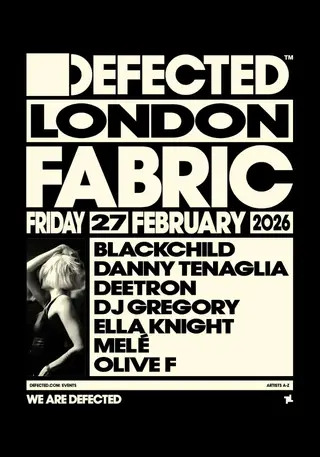 Fabric X Defected Fabric X Defected - EDM event at Fabric in London
