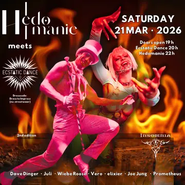 Hedomanie meets Ecstatic Dance at Insomnia Hedomanie meets Ecstatic Dance at Insomnia