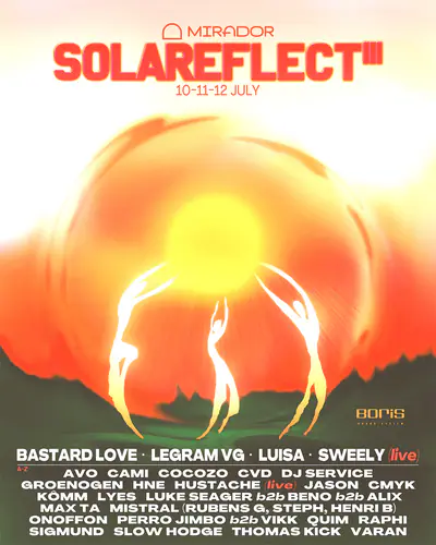 SolaReflect III - EDM event at L'amagatall DE CAL Tonedor in Barcelona