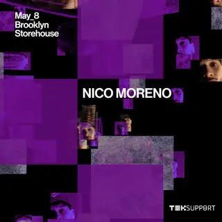 Teksupport: Nico Moreno at Brooklyn Storehouse Teksupport: Nico Moreno at Brooklyn Storehouse