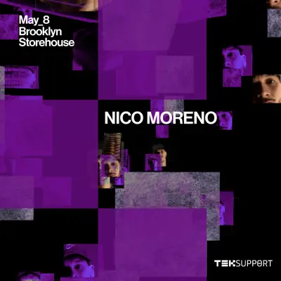 Teksupport: Nico Moreno - EDM event at Brooklyn Storehouse in New York
