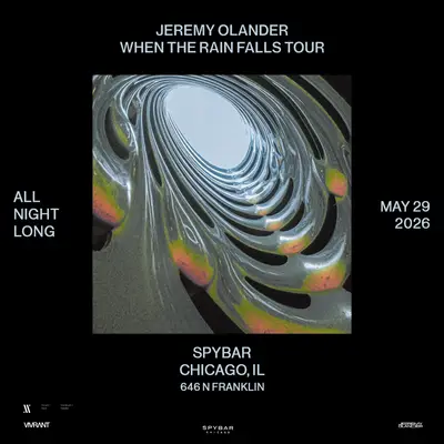 Jeremy Olander Open-to-Close - EDM event at Spybar in Chicago