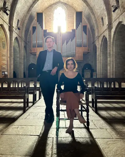 Heinali & Andriana-Yaroslava Saienko - EDM event at TBA - Chapelle de l'immaculée in Cape Town