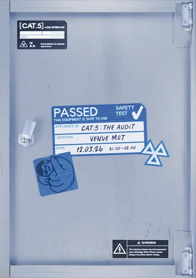 [CAT.5] : The Audit - EDM event at M.O.T in London