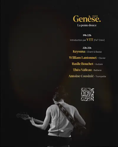 Zzeja: Genèse Zzeja: Genèse - EDM event at TBA - La Pente Douce, 86bis Rue Nicolas Appert, 44100 Nantes in Nantes