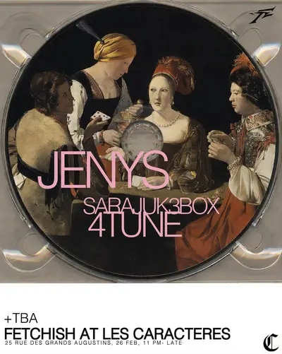 Fetchish x Paris Fetchish x Paris - EDM event at TBA - Les Caractères in Paris