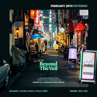 Beyond the Veil - EDM event at Oxygenic in Newcastle
