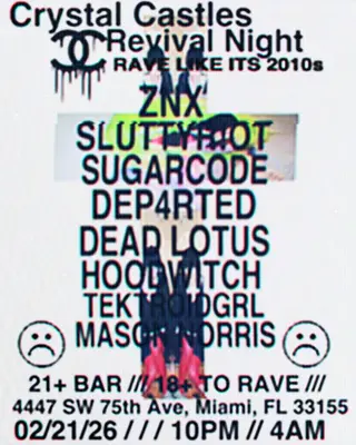 RAVE LIKE ITS 2010s at The Boombox