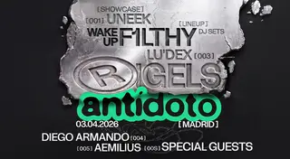 Antidoto Club x Rigels: F1LTHY at Sala ART Antidoto Club x Rigels: F1LTHY at Sala ART