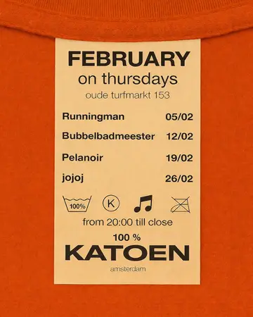 100% KATOEN at Café Katoen 100% KATOEN at Café Katoen