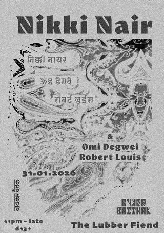 Byker Baithak: Nikki Nair + Residents at The Lubber Fiend