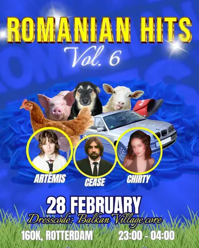 Romanian Hits Vol.6 - EDM event at 160k in Rotterdam