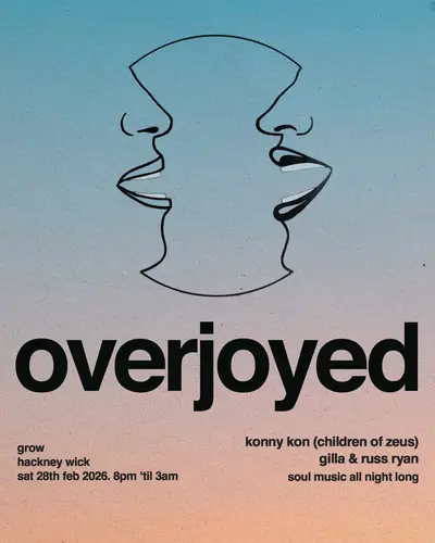 Overjoyed: Konny Kon (Children of Zeus) Overjoyed: Konny Kon (Children of Zeus) - EDM event at Grow in London