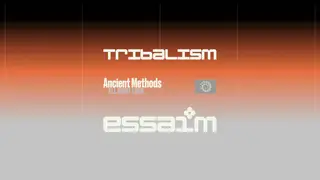 tribalism - Ancient Methods - all night long at essaim