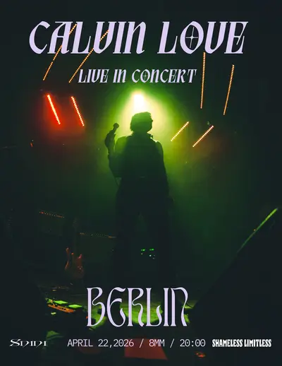 8MM & Shameless/Limitless present: Calvin Love (Edmonton) - EDM event at 8MM in Berlin