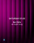 TOFFLER presents Bart Skils all night long thumbnail TOFFLER presents Bart Skils all night long thumbnail