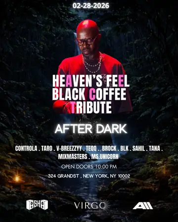 Heaven's Feel After Dark: Black Coffee at Virgo Heaven's Feel After Dark: Black Coffee at Virgo