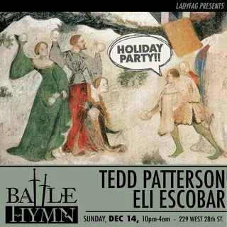 Battle Hymn Manhattan Holiday party at Rumi