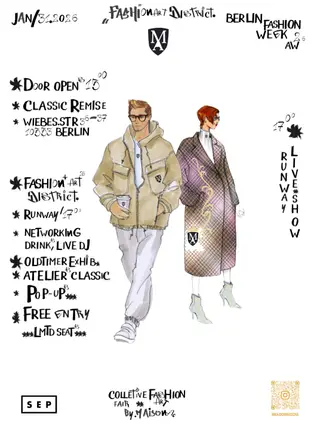 BERLIN FASHION WEEK After Work Party by Maison Anthony /// Fashion District  at Classic Remise