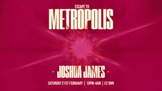 Joshua James (All Night Long) at Metropolis