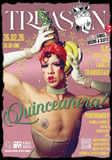 TREASON - Quinceañera at Badehaus Berlin TREASON - Quinceañera at Badehaus Berlin