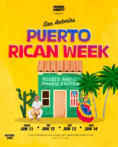 Puerto Rican Week Reggaeton on Houston - Latin & Reggaeton Party NYC Puerto Rican Week Reggaeton on Houston - Latin & Reggaeton Party NYC - EDM event at San Antonios in New York