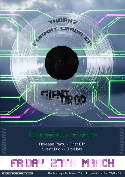 Format Error Launch Party - EDM event at Maltings Taphouse in West + Wales