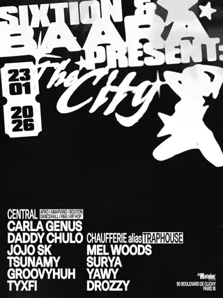 SIXTION x BAARA present: THE CITY at La Machine Du Moulin Rouge
