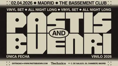 Bassmnt Club presents Pastis & Buenri ALL NIGHT LONG (VINYL SET) Bassmnt Club presents Pastis & Buenri ALL NIGHT LONG (VINYL SET) - EDM event at The Bassement in Miami
