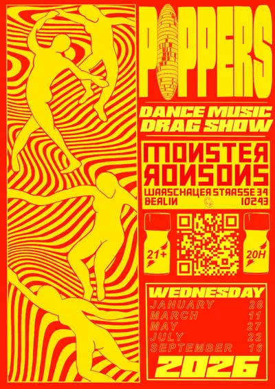 GRAND POPPERS PAGEANT - EDM event at Monster Ronson's Ichiban Karaoke in Berlin