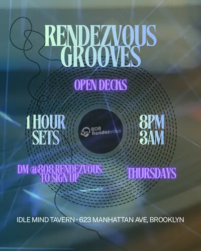 Rendezvous Grooves Open Decks - EDM event at Idle Mind Tavern in New York