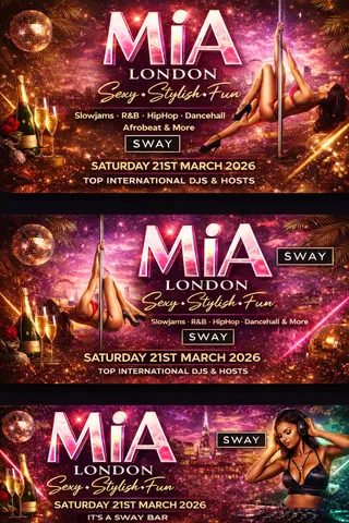 M.I.A London at Sway Bar