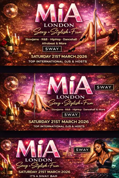 M.I.A London - EDM event at Sway Bar in London