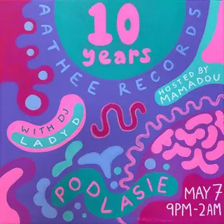 AATHEE RECORDS 10 YEAR ANNIVERSARY at Podlasie Club