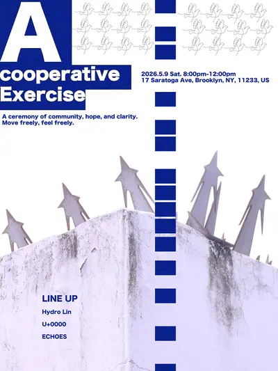 A Cooperative Exercise - EDM event at Box of Moonlight in New York