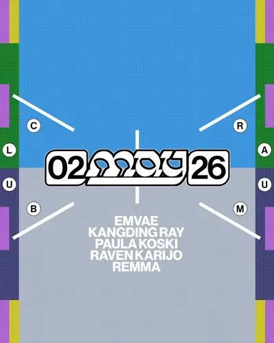 Kangding Ray, Paula Koski, Remma Kangding Ray, Paula Koski, Remma - EDM event at CLUB RAUM in Amsterdam