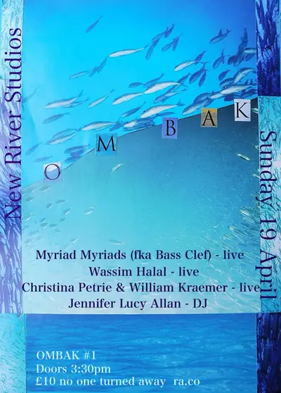 OMBAK #1 - EDM event at New River Studios in London