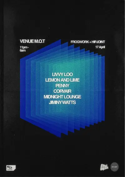 Frogwork & HIPJOINT at M.O.T Frogwork & HIPJOINT at M.O.T - EDM event at M.O.T in London