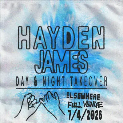 Hayden James - Day & Night Takeover - EDM event at Elsewhere in New York