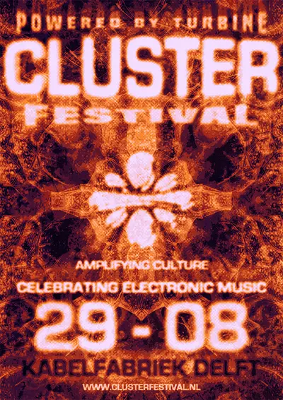 Cluster Festival - EDM event at Kabelfabriek in The Hague