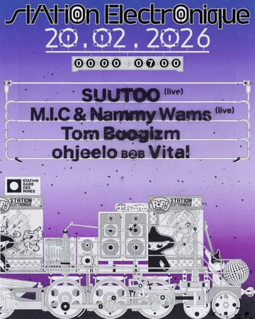 Station Electronique at La Station - Gare des Mines Station Electronique at La Station - Gare des Mines