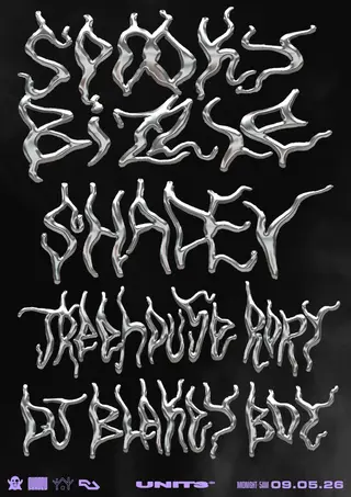 Spooky Bizzle / SHADEV / Treehouse Rory / DJ Blakey Boy at Unit3