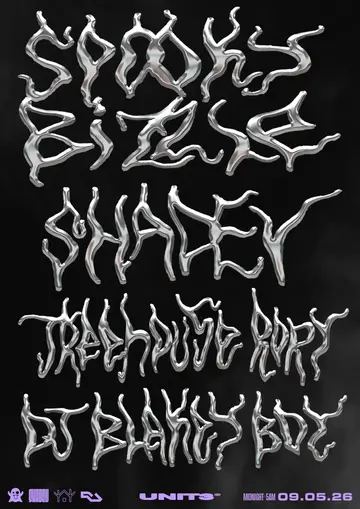 Spooky Bizzle / SHADEV / Treehouse Rory / DJ Blakey Boy at Unit3 Spooky Bizzle / SHADEV / Treehouse Rory / DJ Blakey Boy at Unit3