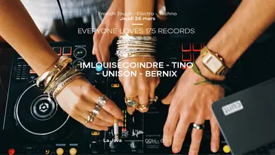 Everyone Loves 175 Records - EDM event at La Java in Paris