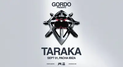 Gordo - TARAKA - EDM event at Pacha Ibiza in Ibiza