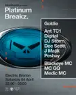 Metalheadz pres. Platinum Breakz: Goldie, Doc Scott, Peshay, DJ Storm + more thumbnail