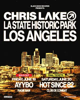 Chris Lake at Los Angeles State Historic Park