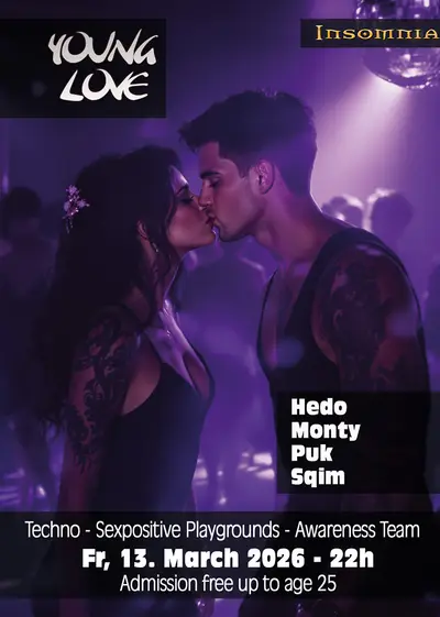 YOUNG LOVE - EDM event at Insomnia in Berlin